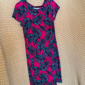 Vibrant Cappagallo dress in a medium